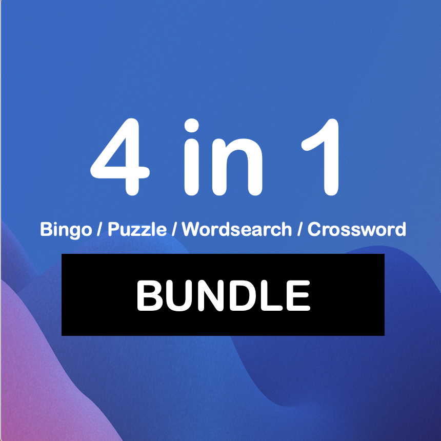 4-in-1 Puzzle Bundle - 25% off